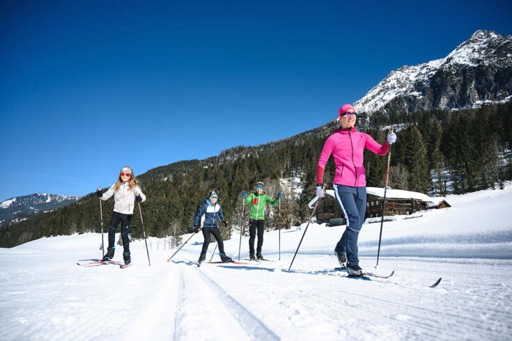 Langlaufen, Winterurlaub in Wagrain, Snow Space Salzburg